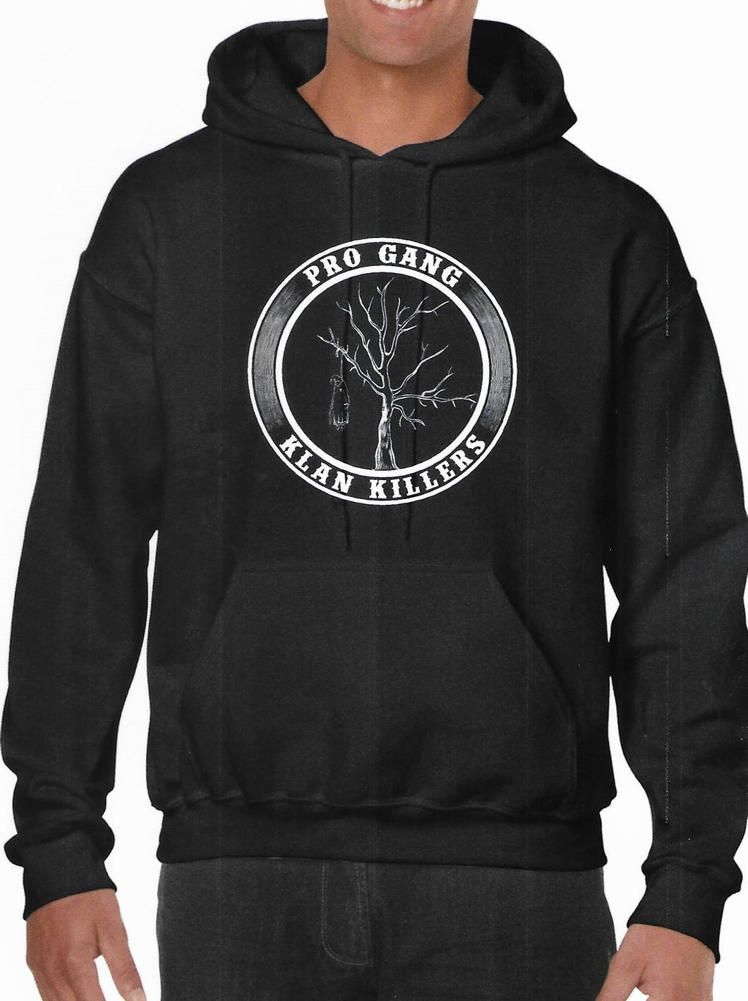 Hooded Black Sweatshirt - Klan Killers